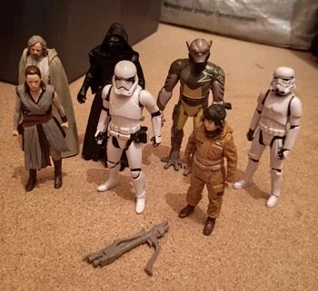 Lot de 7 figurines Star Wars