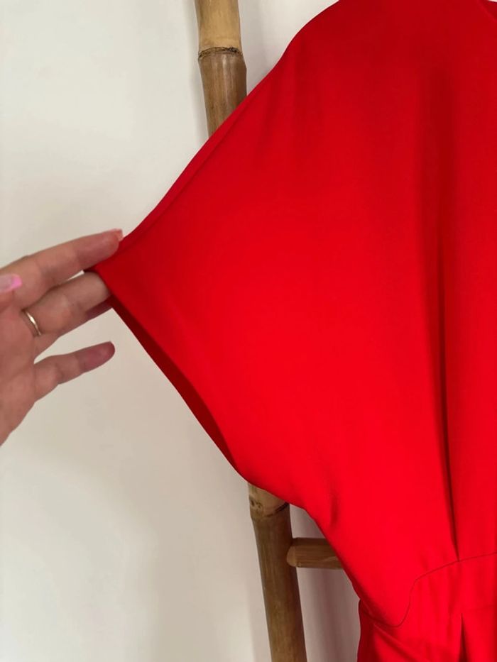 robe rouge la redoute taille L - photo numéro 3