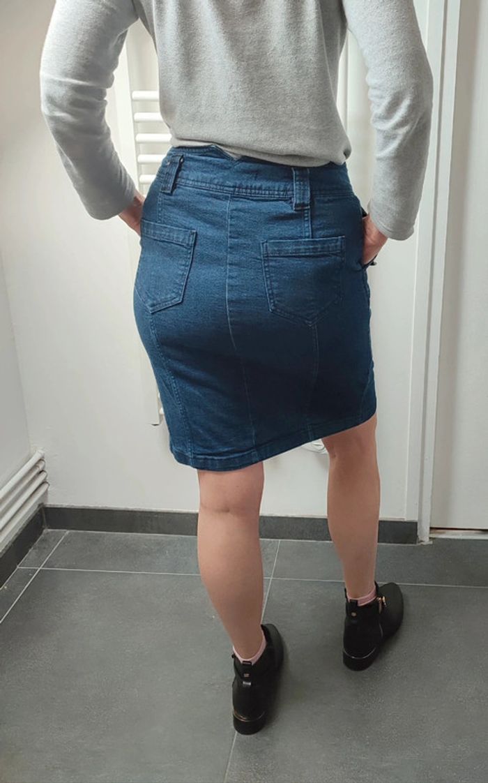 Jupe en jean 36/38 - photo numéro 4