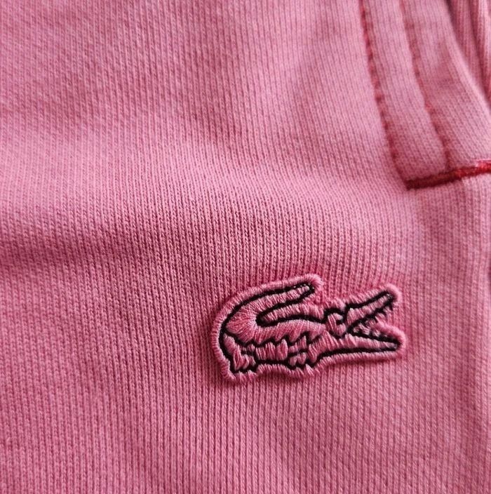 Short Lacoste Club Letters rose 🌹 - photo numéro 6