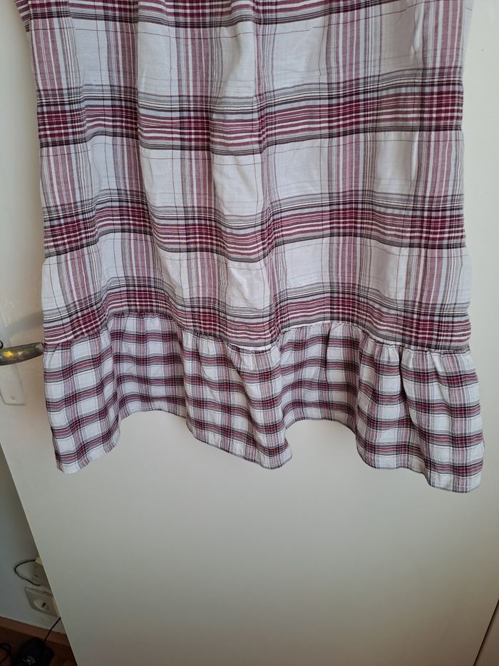 Blouse tunique à carreaux taille 3 - photo numéro 4