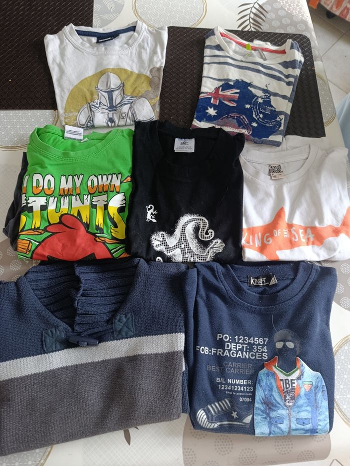 Lot vêtements garçon