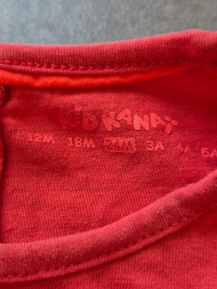 T shirt manche longue kid kanai 24 mois - photo numéro 2