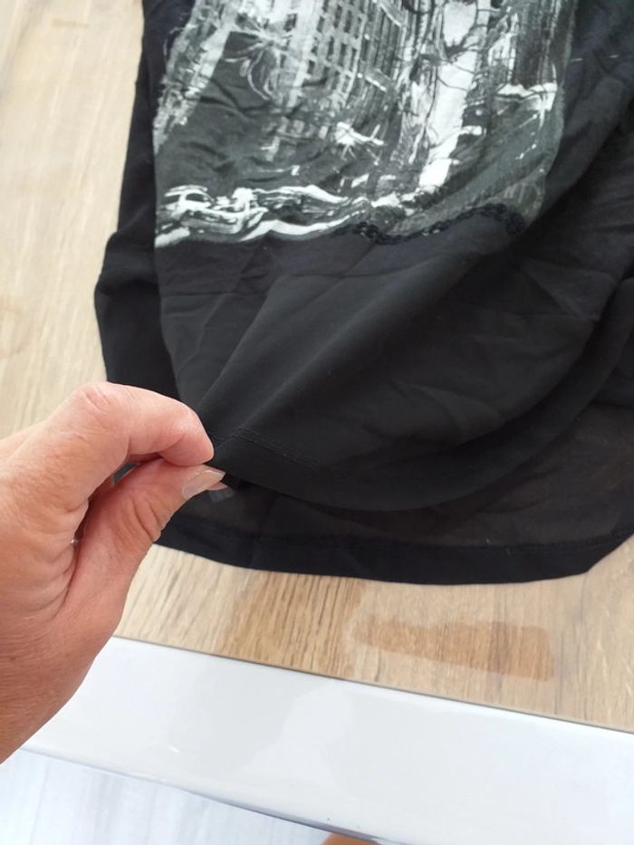 Tee-shirt long msmode taille l - photo numéro 4