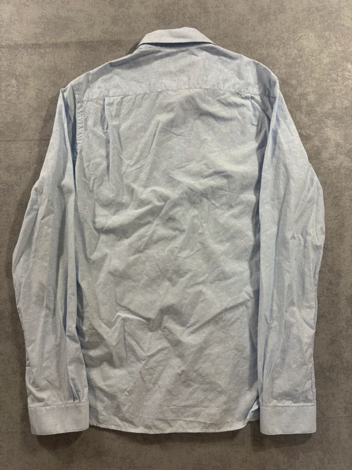Chemise The Kooples Bleu et Blanc Taille XS - photo numéro 8
