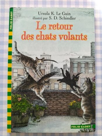 Livre enfant Ursula Le Guin Le retour des chats volants