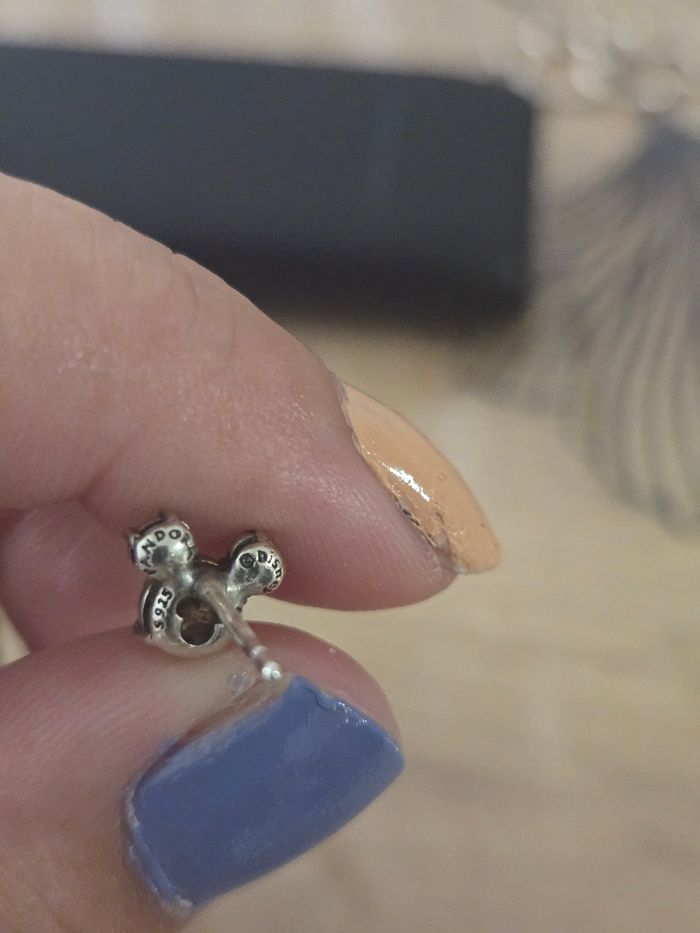 Boucle oreille Minnie mickey Pandora - photo numéro 8
