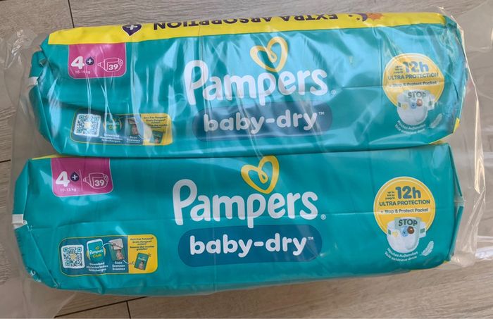 Couche Pampers babydry - photo numéro 3