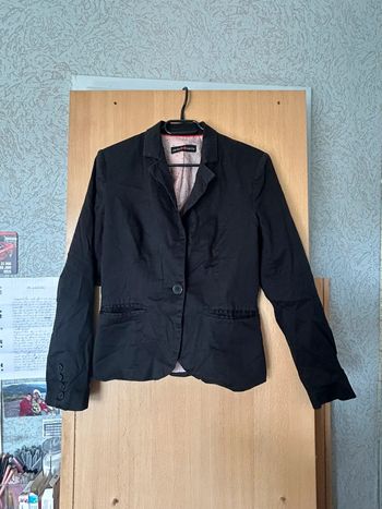 Blazer noir cintré