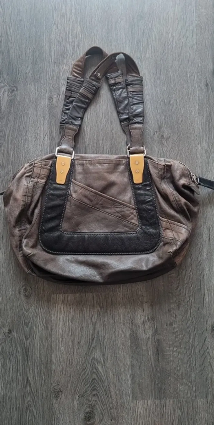 Sac porte épaule chloé marron vintage