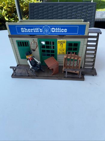 Bureau du sheriff Playmobil