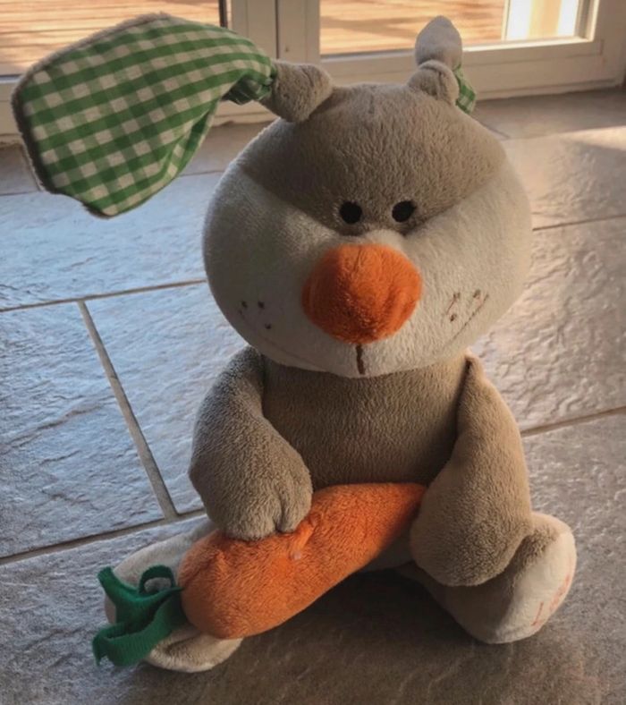 346 - Peluche lapin - photo numéro 2