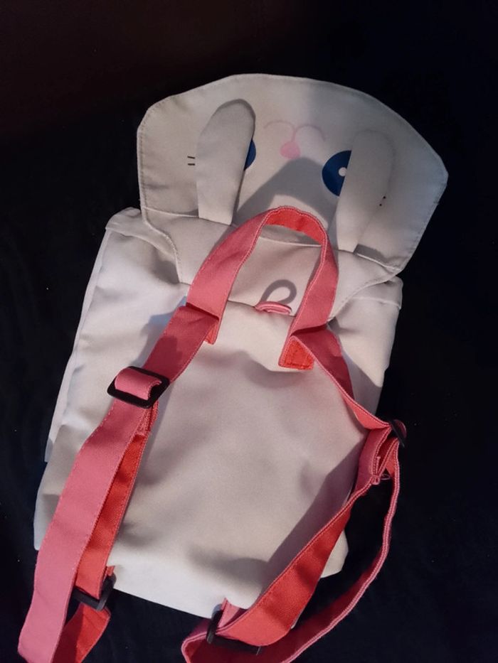 Sac à dos d'école lapin 🐰. - photo numéro 2