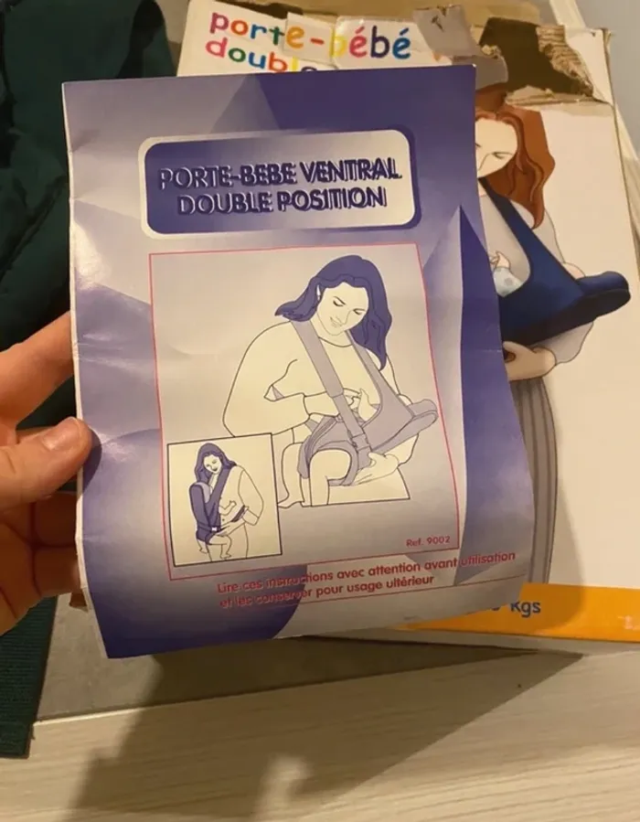 porte bébé vintage - photo numéro 2