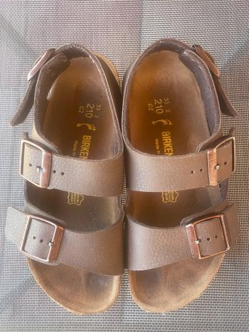 Sandales Birkenstock marron 33