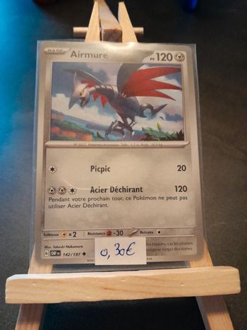 Carte Pokémon Airmure 142/197