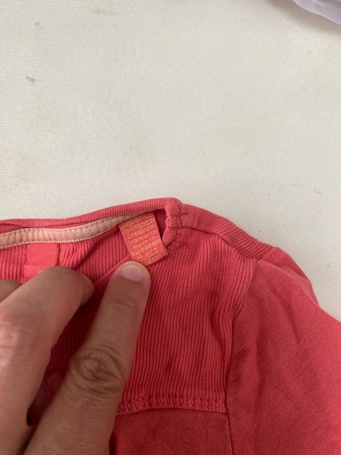 Lot 3 tee shirt mc 4 ans - photo numéro 4