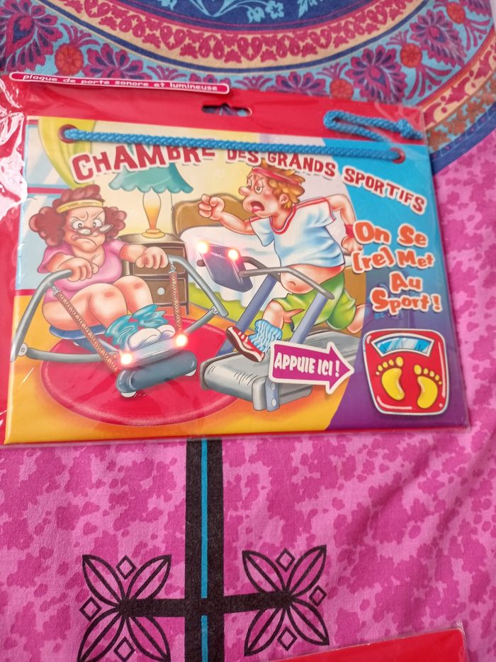 Plaque de porte sonore et lumineuse neuve - photo numéro 8