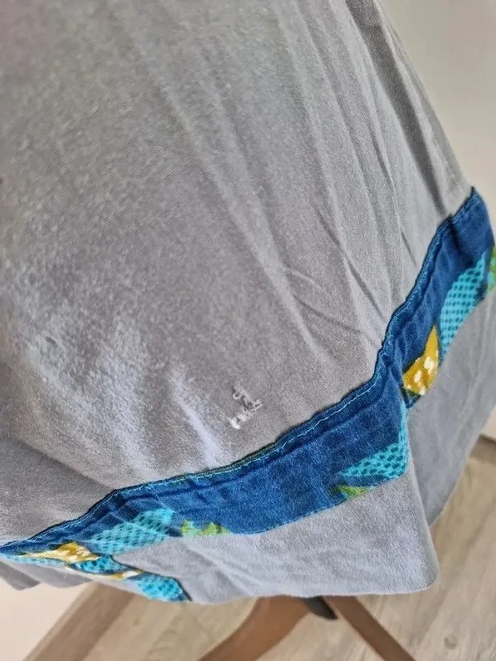 robe grise et bleu - photo numéro 6