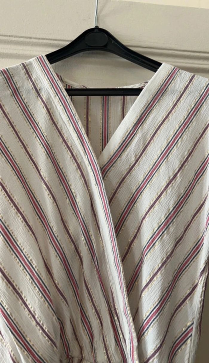 Combishort manches courtes avec bandes lurex 10 ans - Monoprix Teens - photo numéro 3
