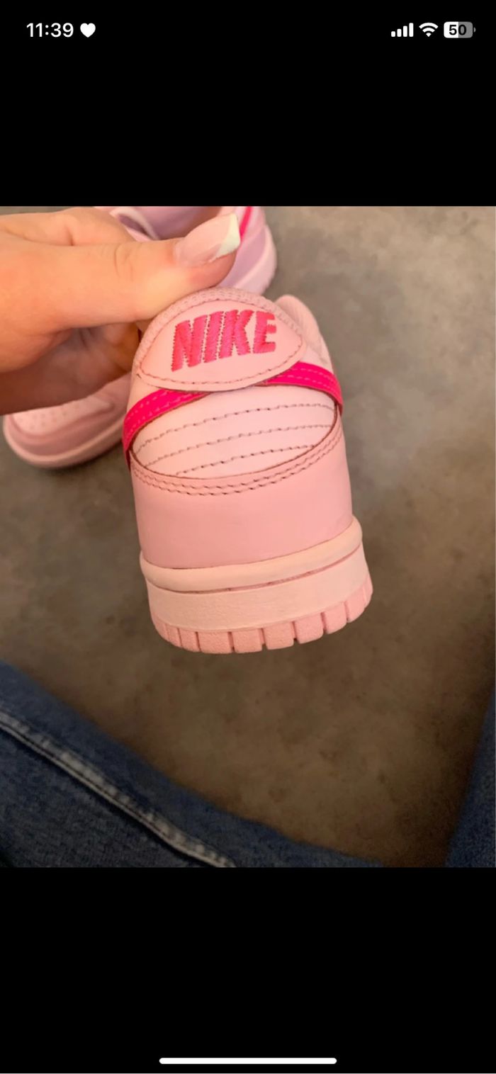 Nike Dunk Low rose - photo numéro 5