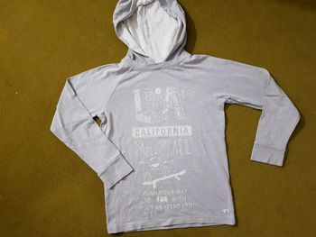 Sweat fin avec capuche okaidi garçon 8ans