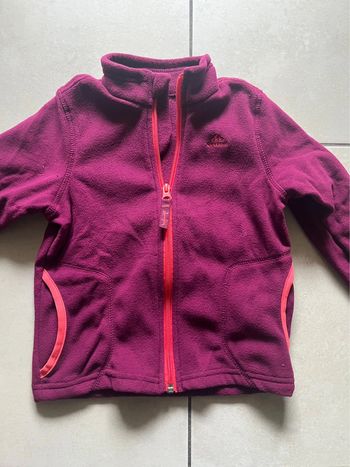 Polaire quechua bordeau