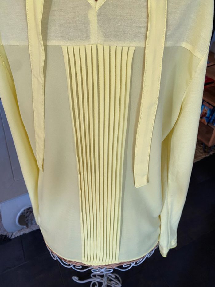 Chemise Laura Jo jaune taille S - photo numéro 10