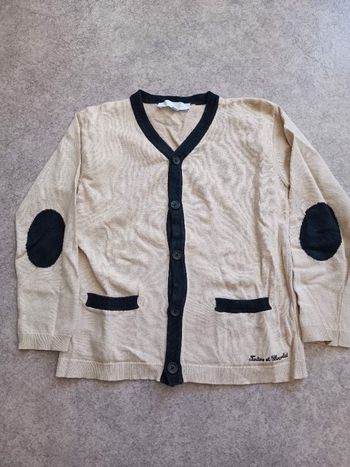 Gilet tartine et chocolat 8 ans