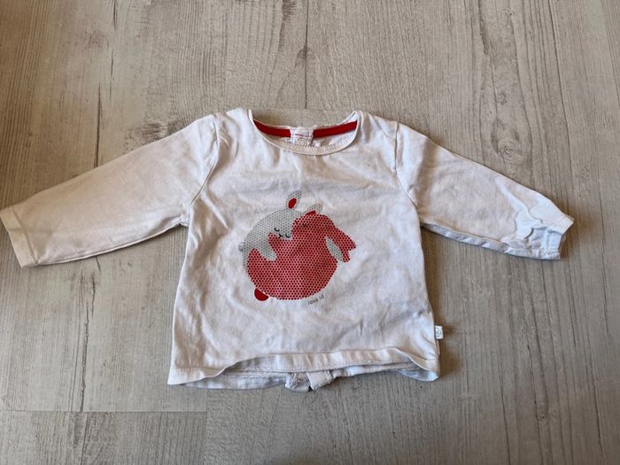 2 tee shirt manches longues