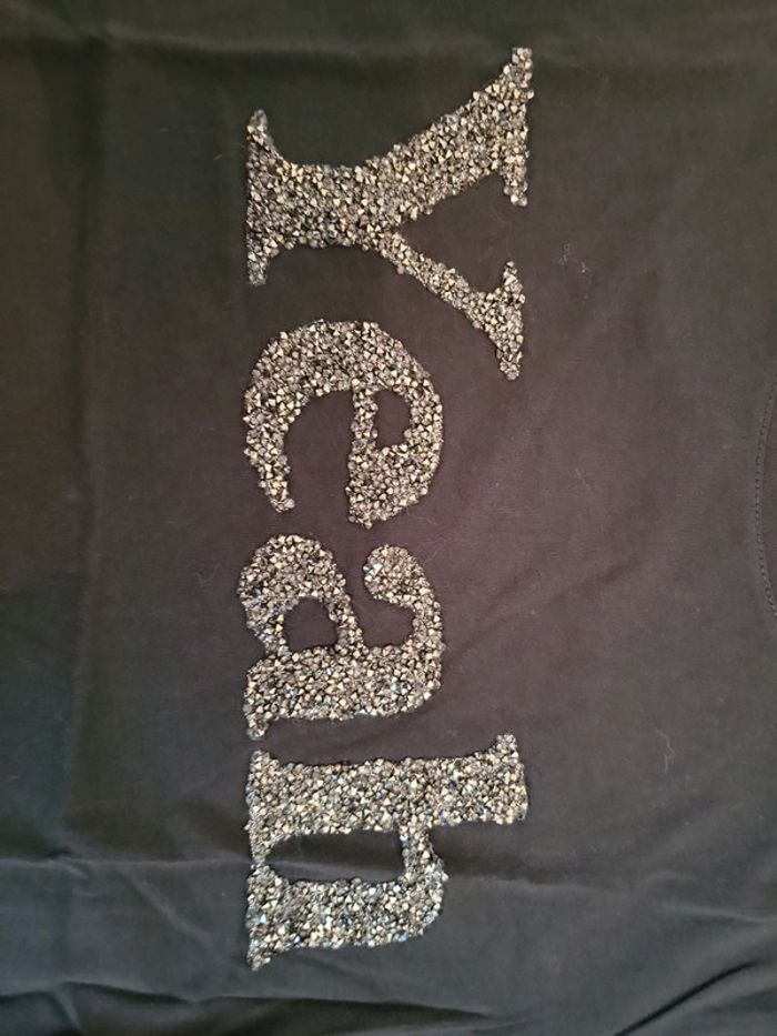 Tee shirt gris foncé  H&M taille L - photo numéro 4