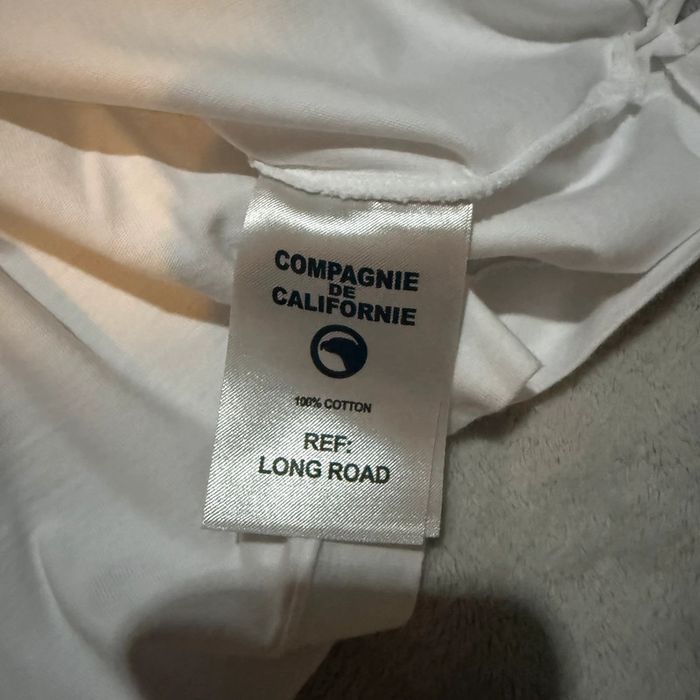 Compagnie de Californie - Tee-shirt manches longues "Long 83 sport" Blanc, taille XL - photo numéro 5
