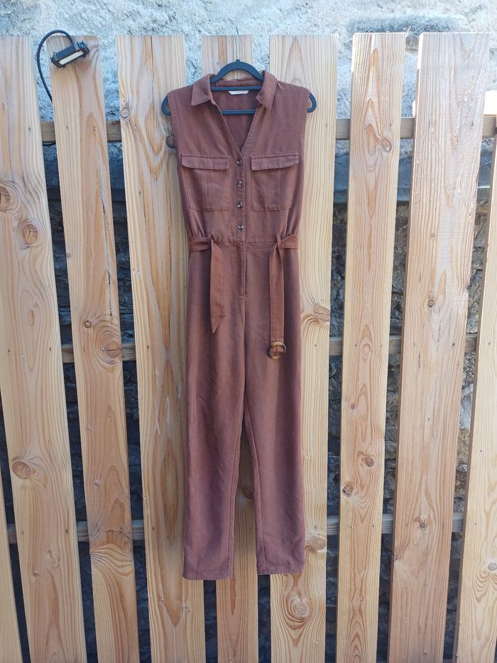Jolie combinaison sans manches terracotta Camaïeu - photo numéro 5