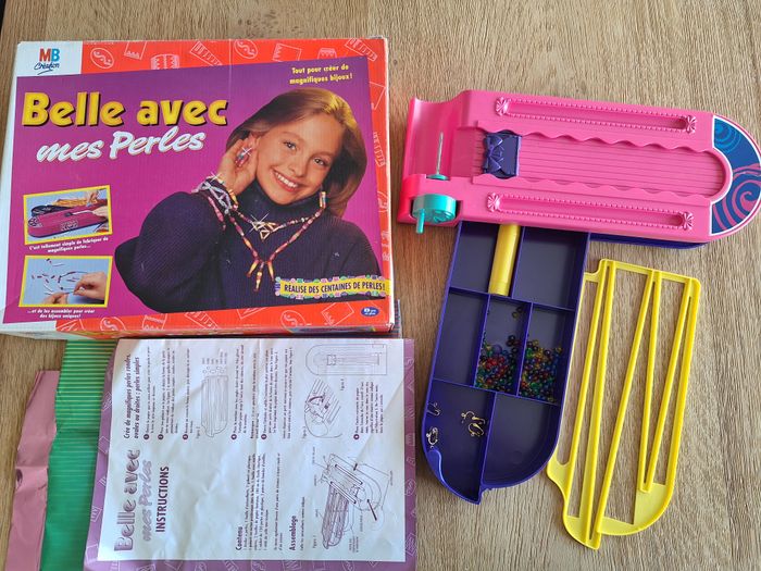 Jeu vintage MB belle avec mes perles - excellent état