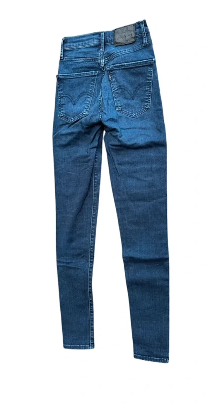 Magnifique Jeans levi’s Mile high super skinny w23 taille française 32/34 - photo numéro 3