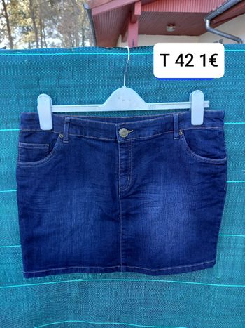 Jupe en jeans