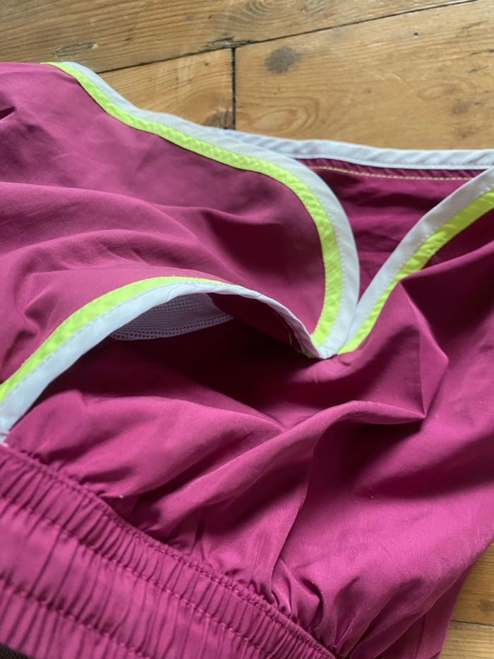 Short de sport framboise jaune fluo S Coast Calzedonia - photo numéro 3