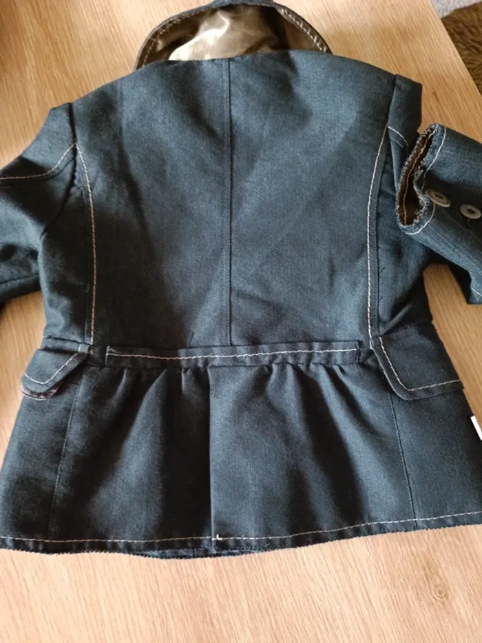 Petite veste cintrée jeans catimini - photo numéro 4