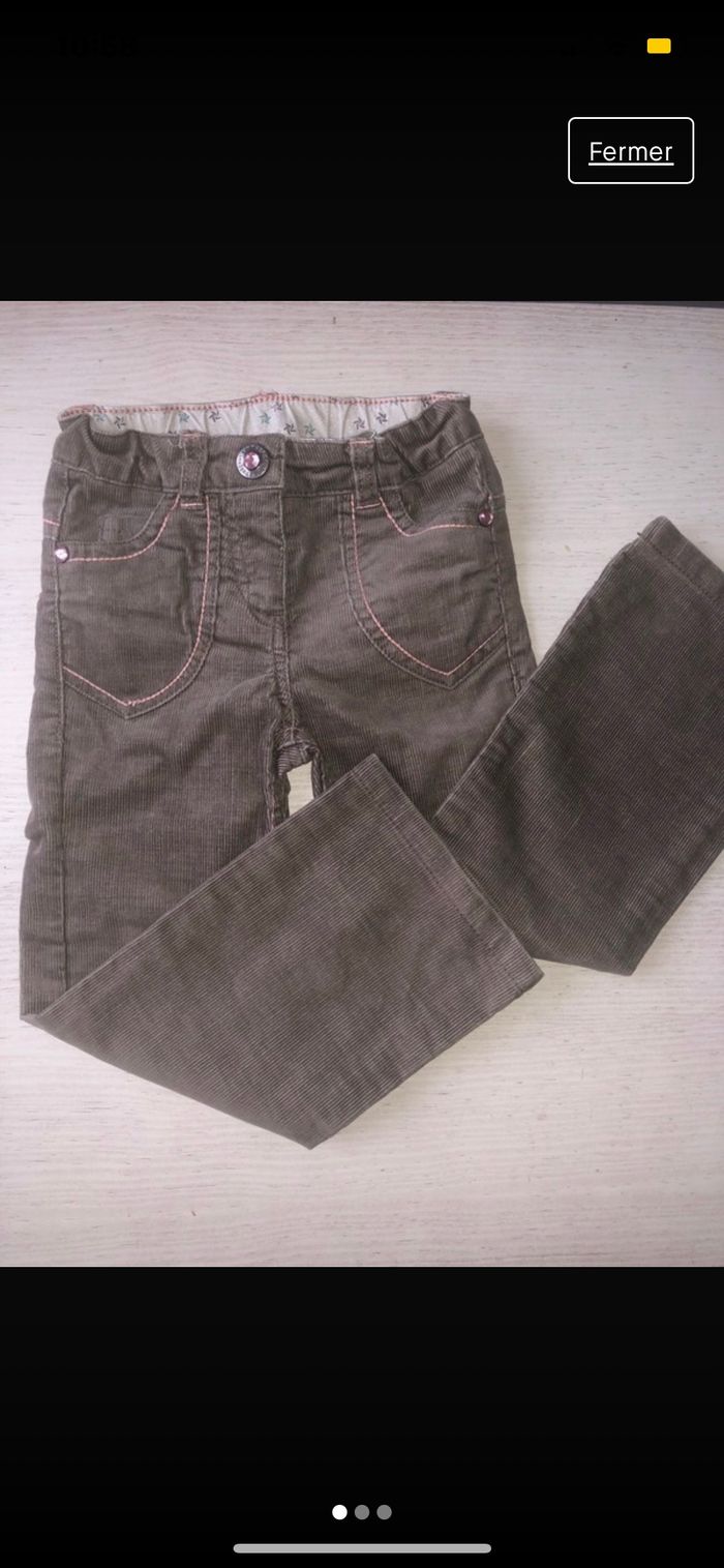 Pantalon Sergent-major 3 ans