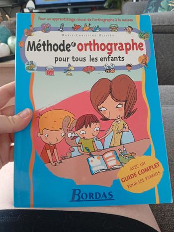 Méthode d orthographe Bordas