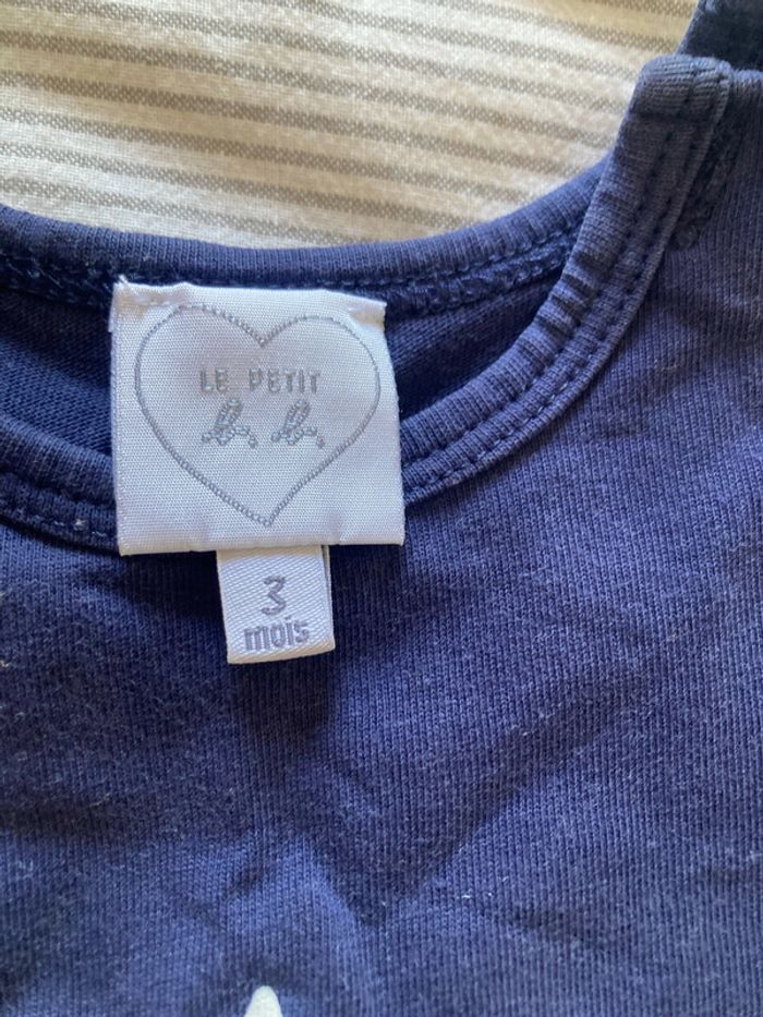 Combishort bébé Agnès B 3 mois - photo numéro 3