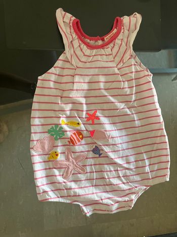 Grenouillère bébé fille du pareil au même