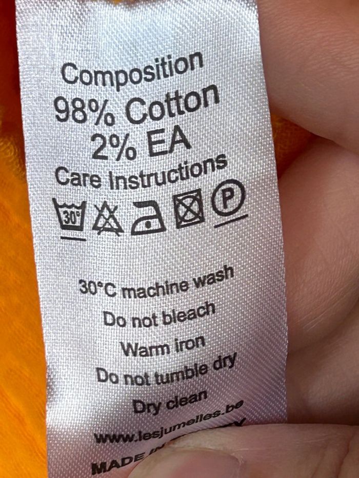 Robe tetra orange Les Jumelles taille unique - photo numéro 6