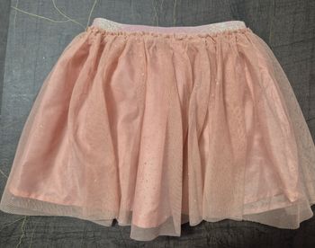 Jupe en tulle pailette rose 3 4 ans 