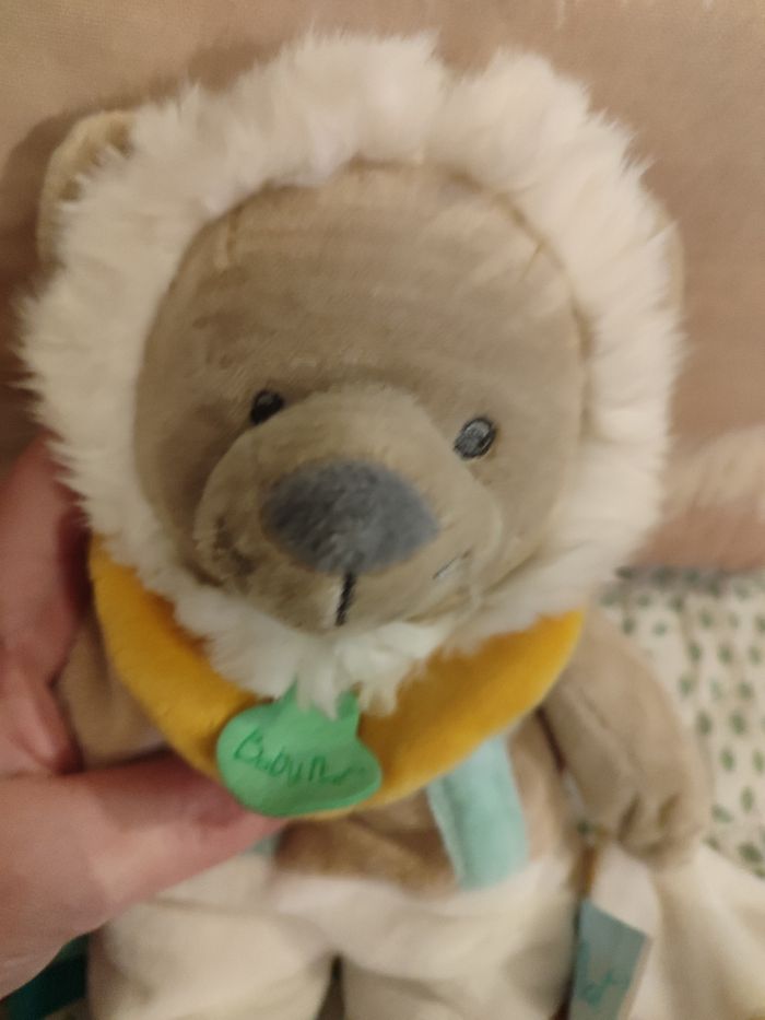 Doudou lion baby nat' - photo numéro 2