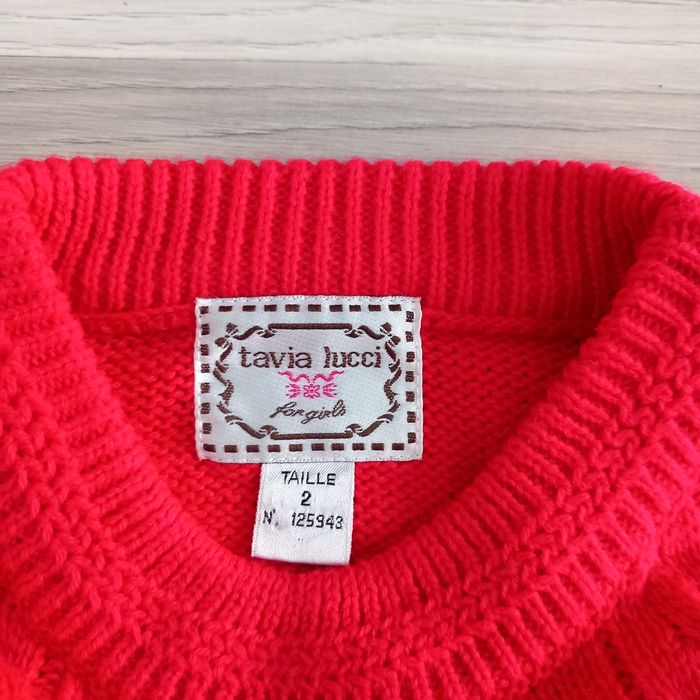 Pull femme rouge Tavia Lucci taille M - photo numéro 3