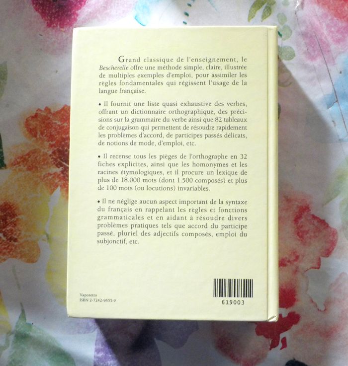 BESCHERELLE LA CONJUGAISON L'ORTHOGRAPHE LA GRAMMAIRE - photo numéro 3