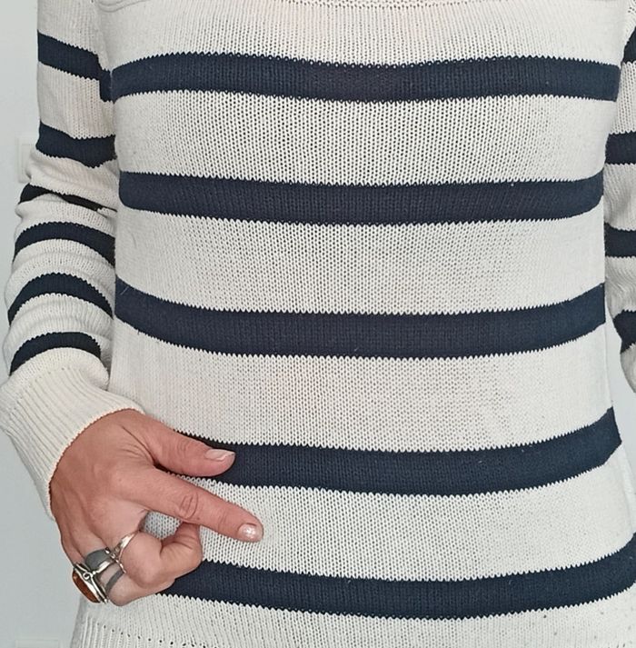 Pull marinière Naf Naf 36 - photo numéro 7