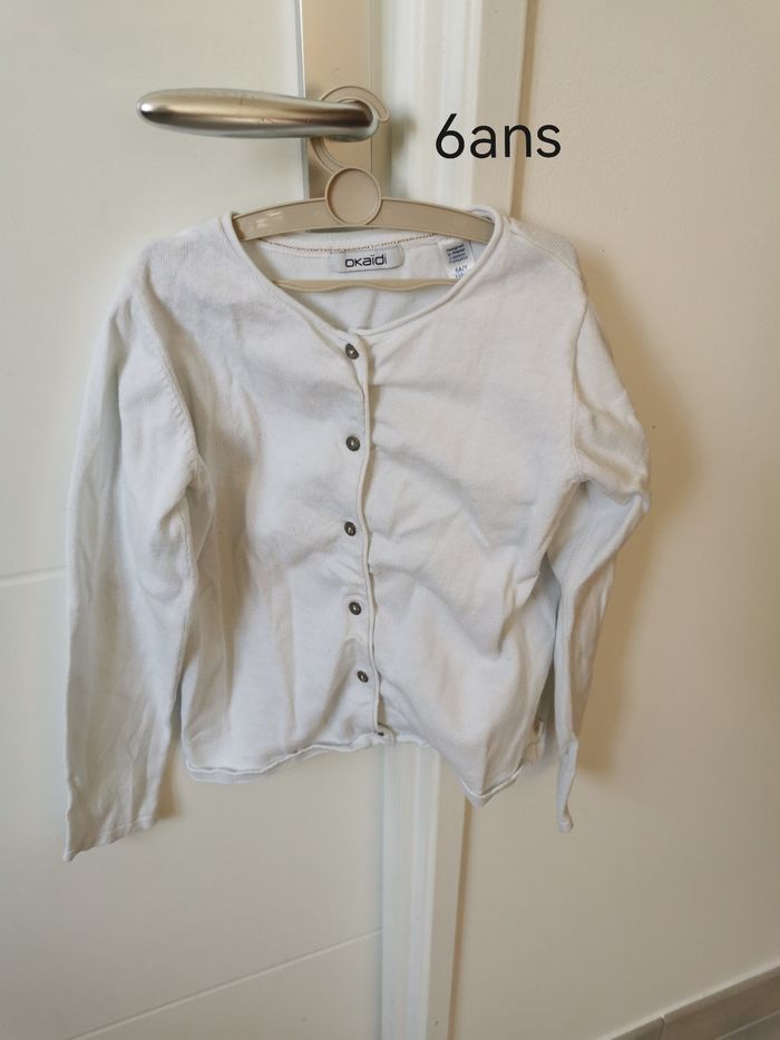 Gilet fille 6ans