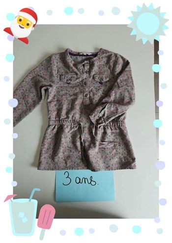 Robe fille 3 ans